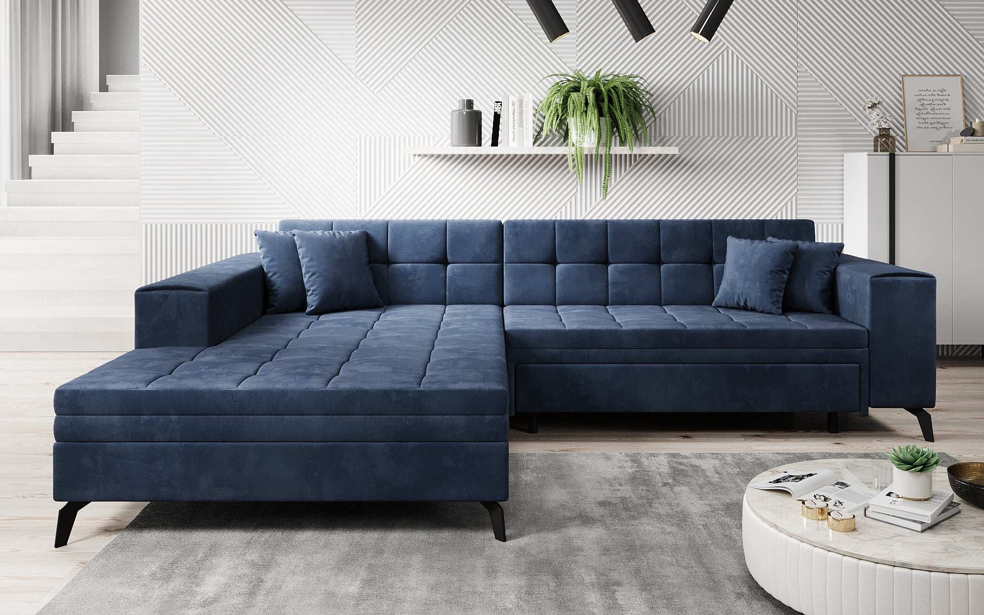 Designer Sofa Frida mit Schlaffunktion