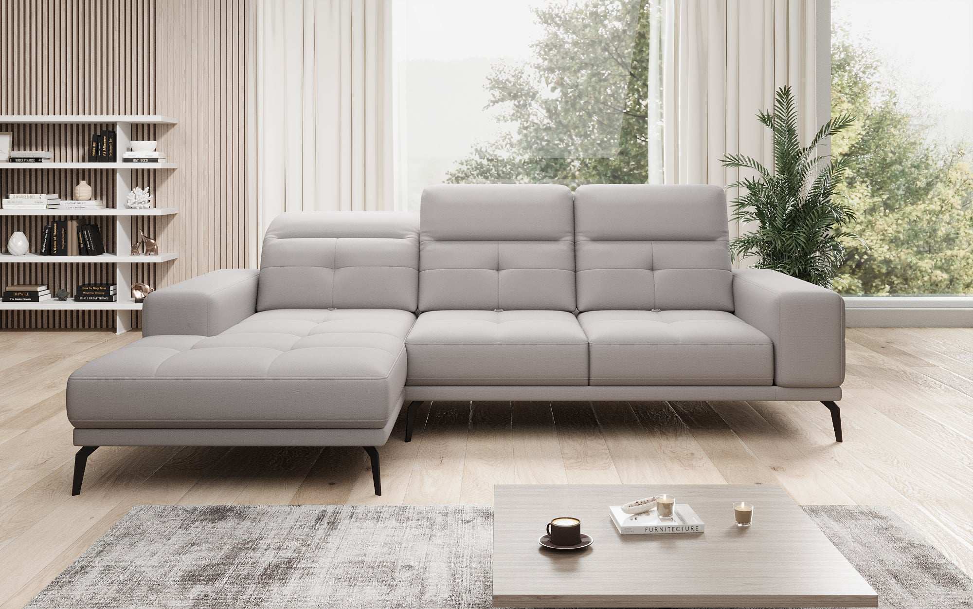 Designer Sofa Terina inkl. Beistellhocker