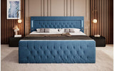 Boxspringbett Elegance mit LED, USB und Stauraum - Luxusbetten24