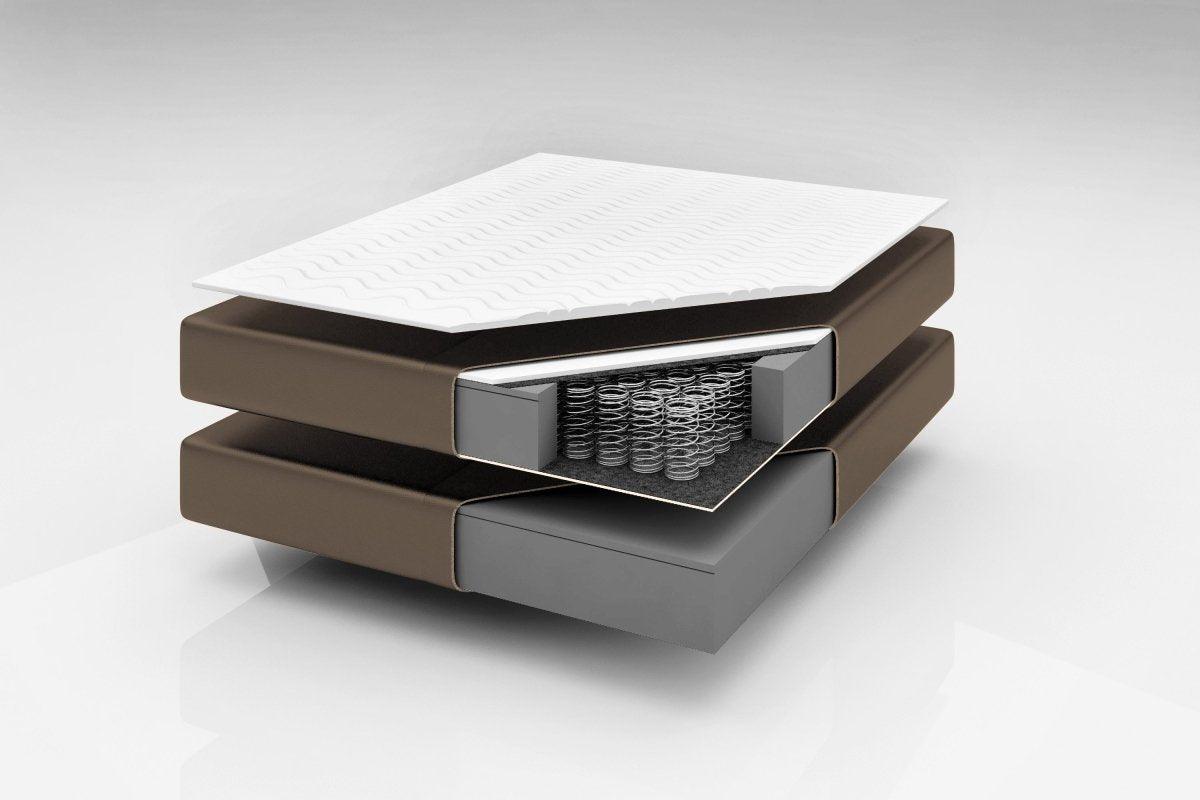 Boxspringbett Repos mit LED und USB - Luxusbetten24