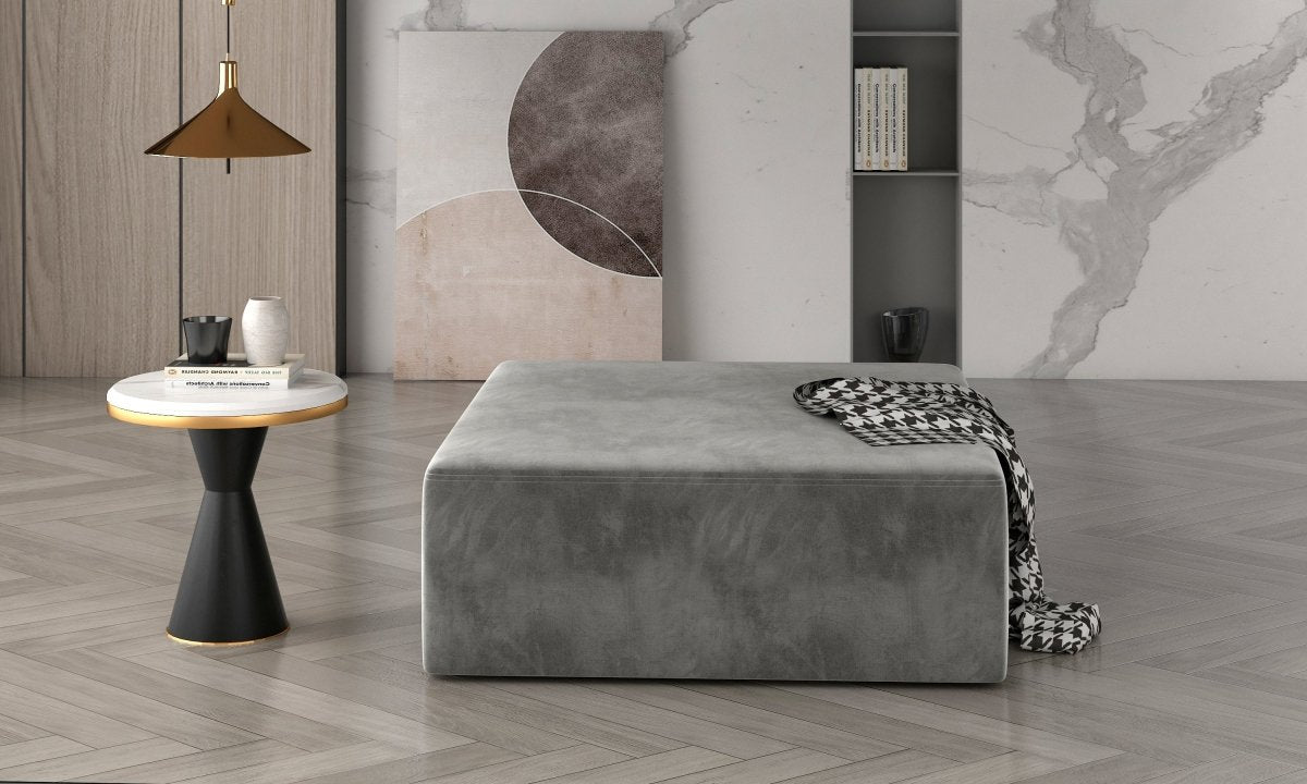 Designer Beistellhocker Kinari - Luxusbetten24