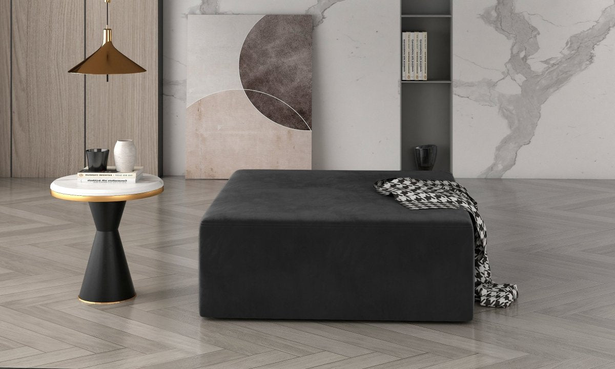Designer Beistellhocker Kinari - Luxusbetten24