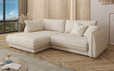 Designer Ecksofa Mojave II Stoff mit Schlaffunktion und Stauraum
