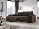 Designer Sofa Velanova 3 Sitzer Cord mit Schlaf- und Klappfunktion