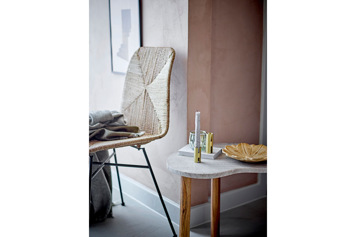 Schale Calma – Marmor in sandiger Naturfarbe