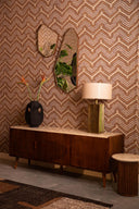 Beistelltisch Ilvian – aus Holz in Beige
