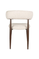 Esszimmerstuhl Stanley 2er-Set – aus Bouclé in Beige