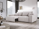 Designer Sofa Velanova 3 Sitzer Cord mit Schlaf- und Klappfunktion