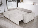 Designer Sofa Velanova 3 Sitzer Cord mit Schlaf- und Klappfunktion