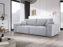 Designer Sofa Velanova 3 Sitzer Cord mit Schlaf- und Klappfunktion