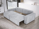 Designer Sofa Velanova 3 Sitzer Cord mit Schlaf- und Klappfunktion