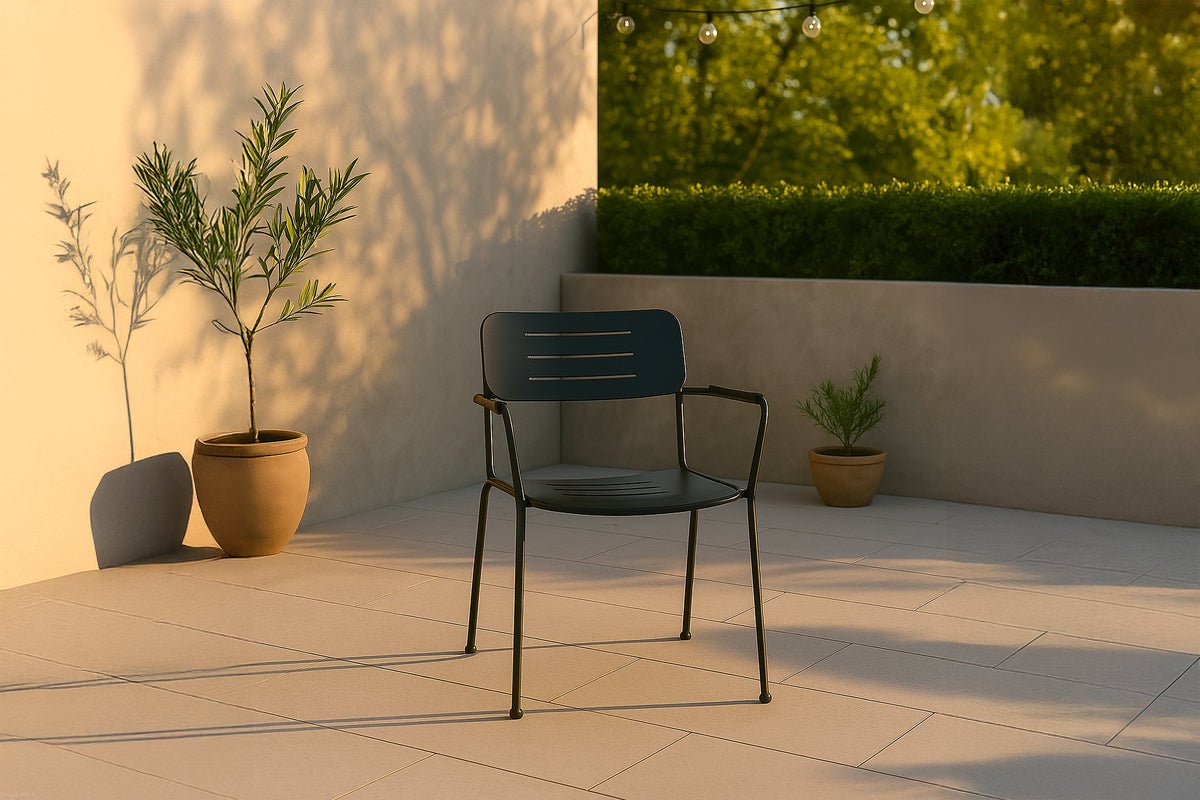 2er Set - Lori Gartenstuhl aus Metall