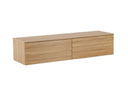 TV-Lowboard Valborg – Walnussfurnier in Natur-Optik