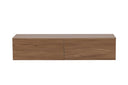 TV-Lowboard Valborg – Walnussfurnier in Natur-Optik
