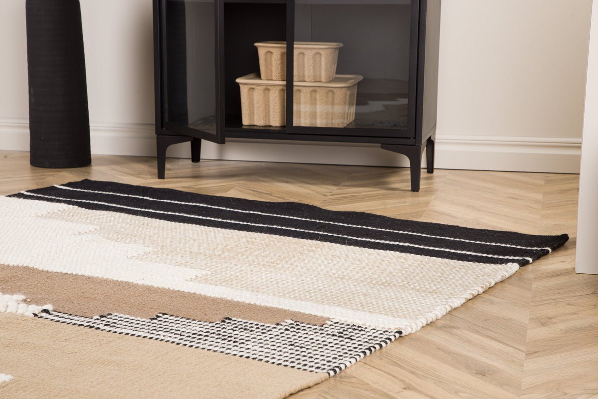 Teppich Finn – im Vintage-Look aus Wolle