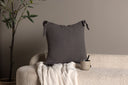 Kissenbezug Ambiente - 40x40 cm in Beige, Dunkelgrau und Weiß