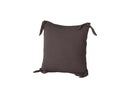 Kissenbezug Ambiente - 40x40 cm in Beige, Dunkelgrau und Weiß