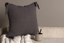 Kissenbezug Ambiente - 40x40 cm in Beige, Dunkelgrau und Weiß