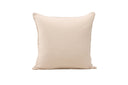 Kissenbezug Moments - 60x60 cm in Beige und Grau aus 100% Baumwolle