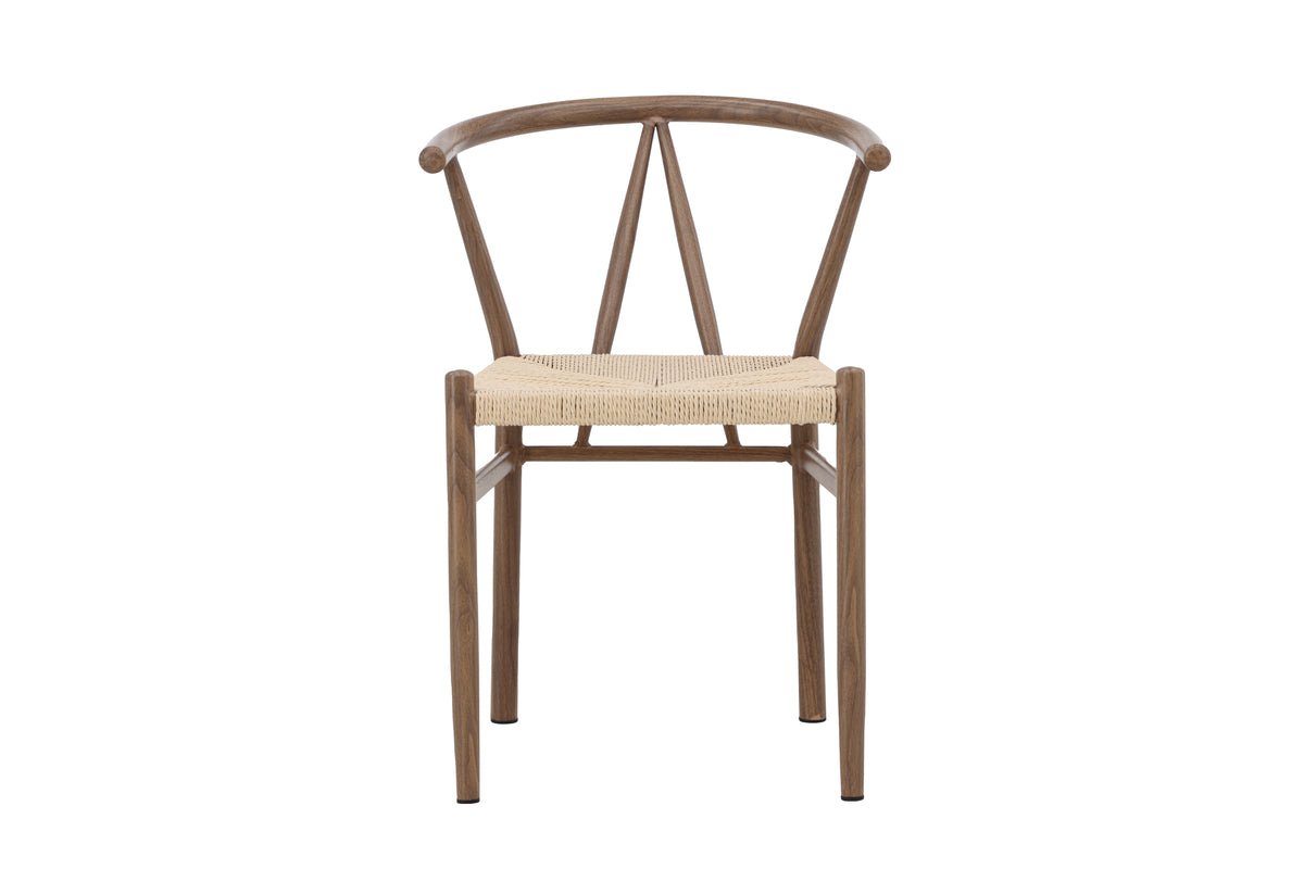 Stuhl Fliou II - In Schwarz mit einheitlich-farbener Sitzfläche