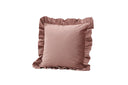Kissenbezug Essence - 50x50 cm in Beige, Rosa und Weiß