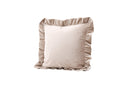 Kissenbezug Essence - 50x50 cm in Beige, Rosa und Weiß