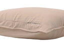 Kissenbezug Hygge - 50x90 cm in Braun, Beige und Weiß aus 100% Baumwolle