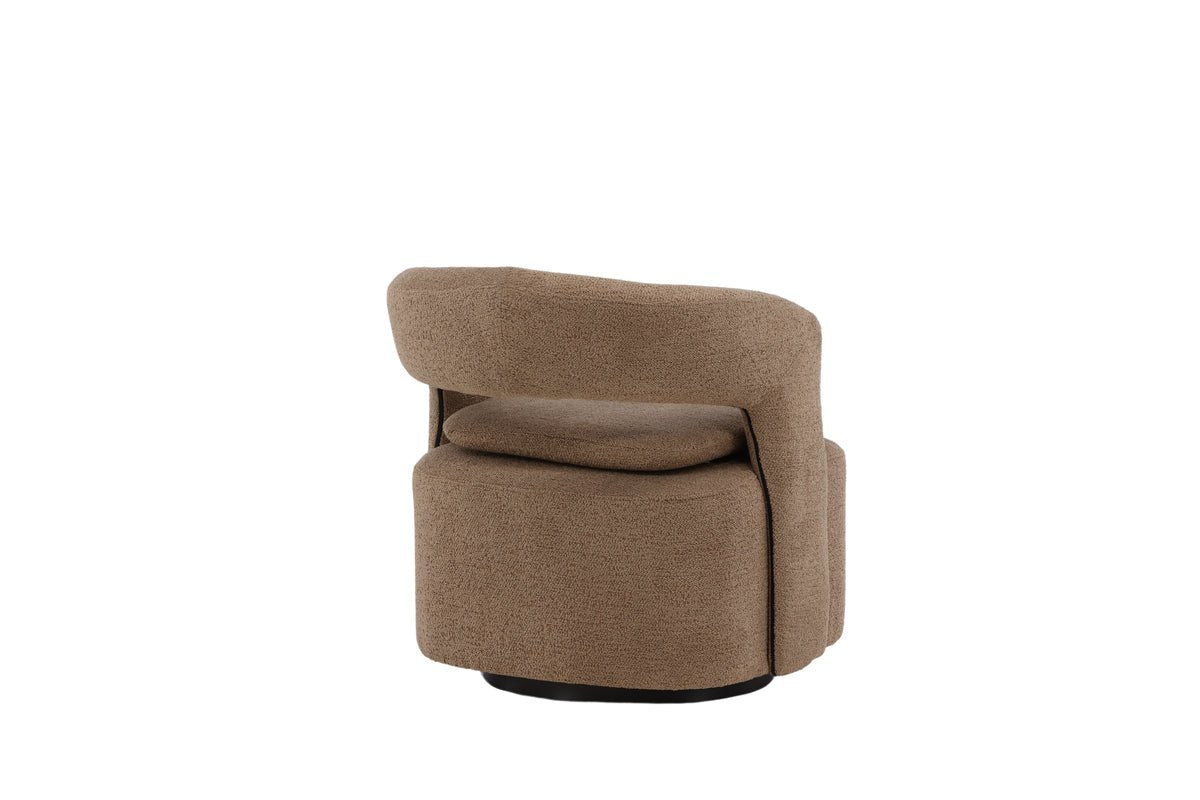 Designer Lounge Sessel Velina – moderner Bouclé-Sessel in vier Farben