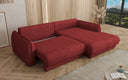 Designer Ecksofa Mojave II Stoff mit Schlaffunktion und Stauraum