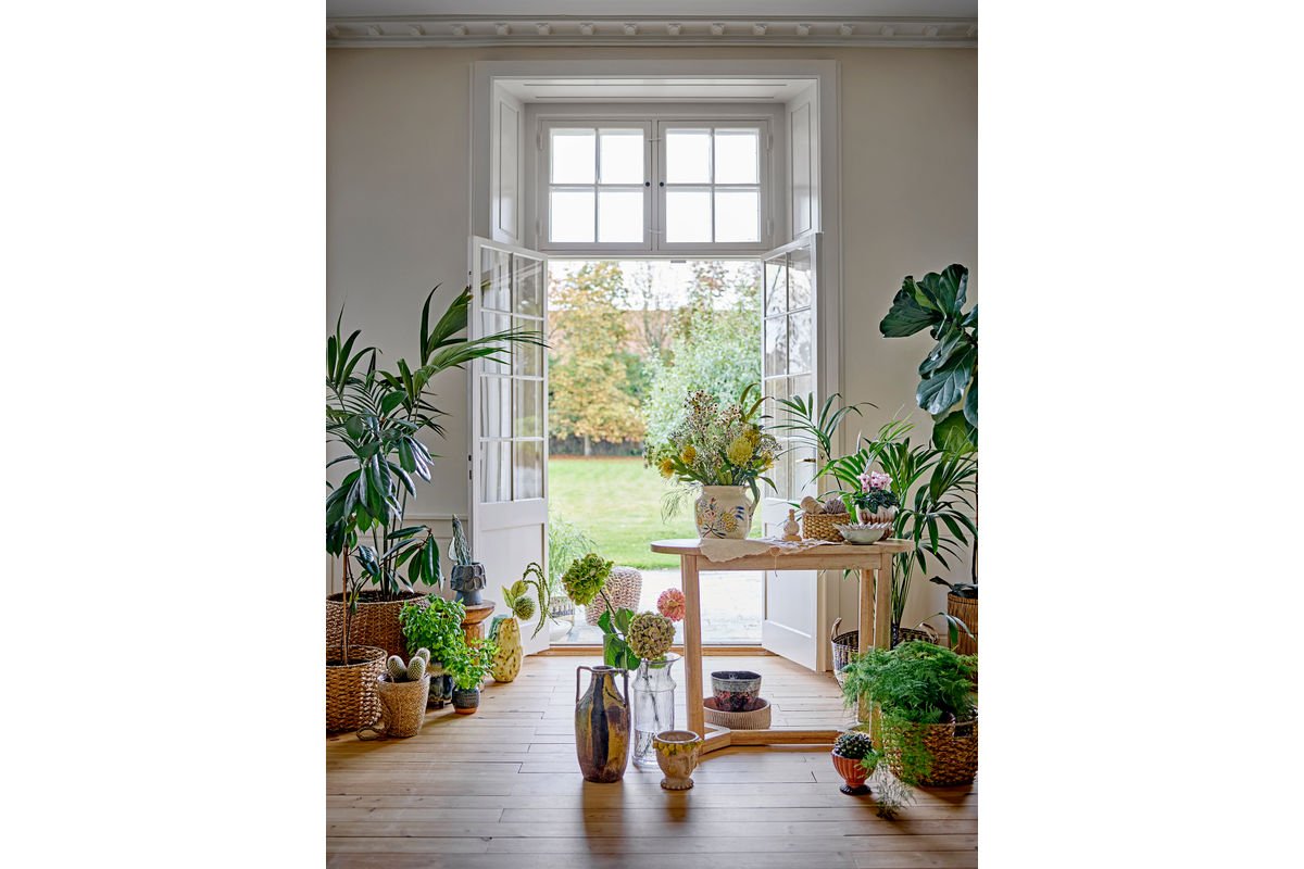 Vase „Sivra“ – Glas in Grau