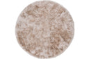 Teppich Anelie – runder Hochflor aus Polyester