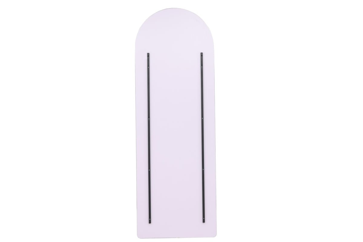 Spiegel Ira – in Roségold mit ovalem Design & silbernem Rahmen