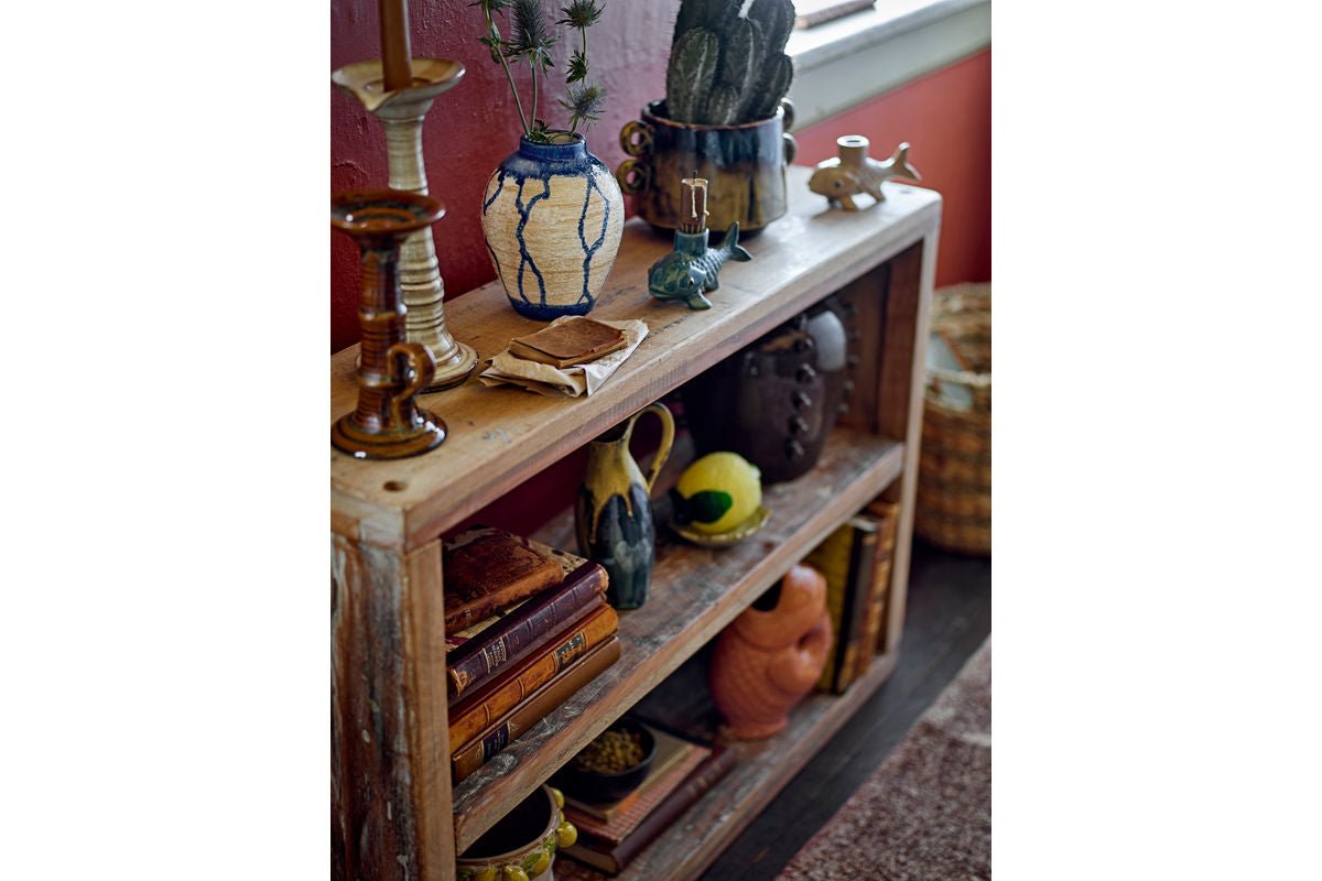 Vase „Avero“ – Blaues Steingut