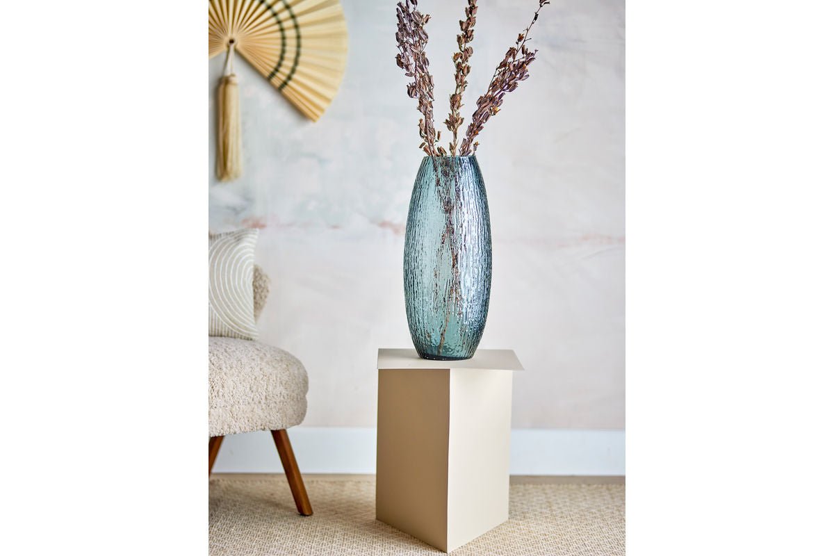 Vase „Smoky Water“ – aus Glas