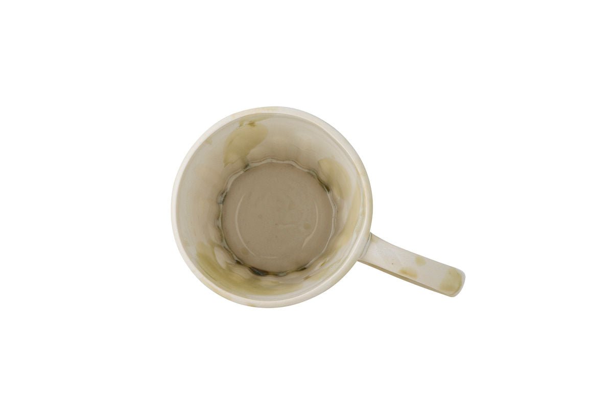 Becher-Set „Verdo“ – Grünes Steingut (4-teilig)