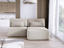 Designer Ecksofa Tilia Cord mit Schlaffunktion und Stauraum
