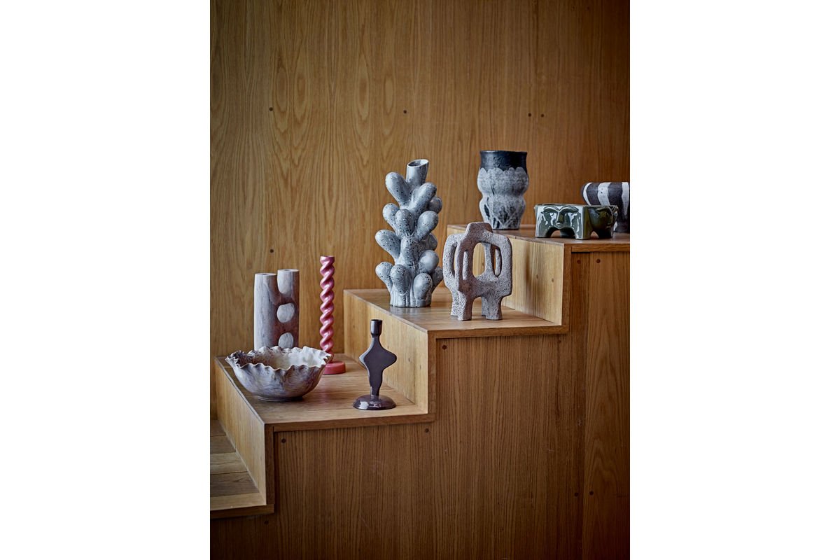 Vase "Corale Cliff" - grau