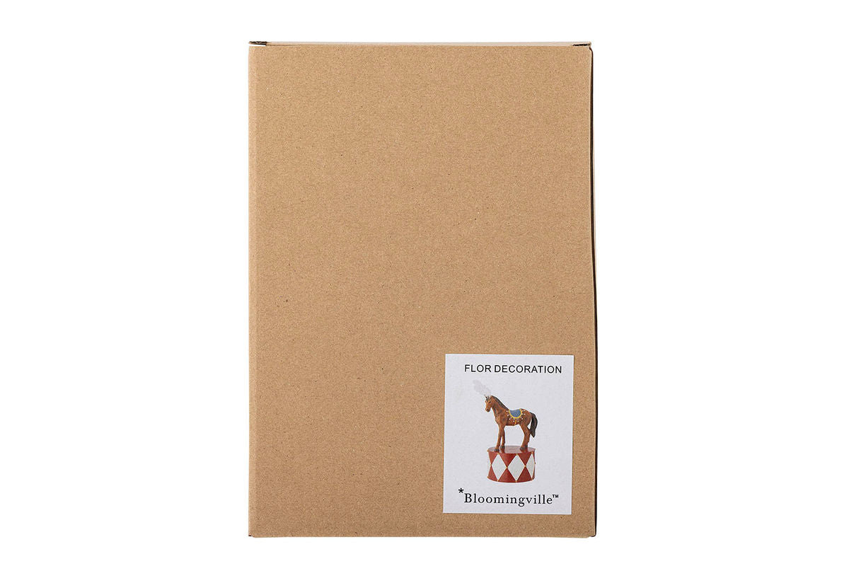 Dekofigur Rafi - Zirkuspferd aus Holz für Kinderzimmer & Geburtstag