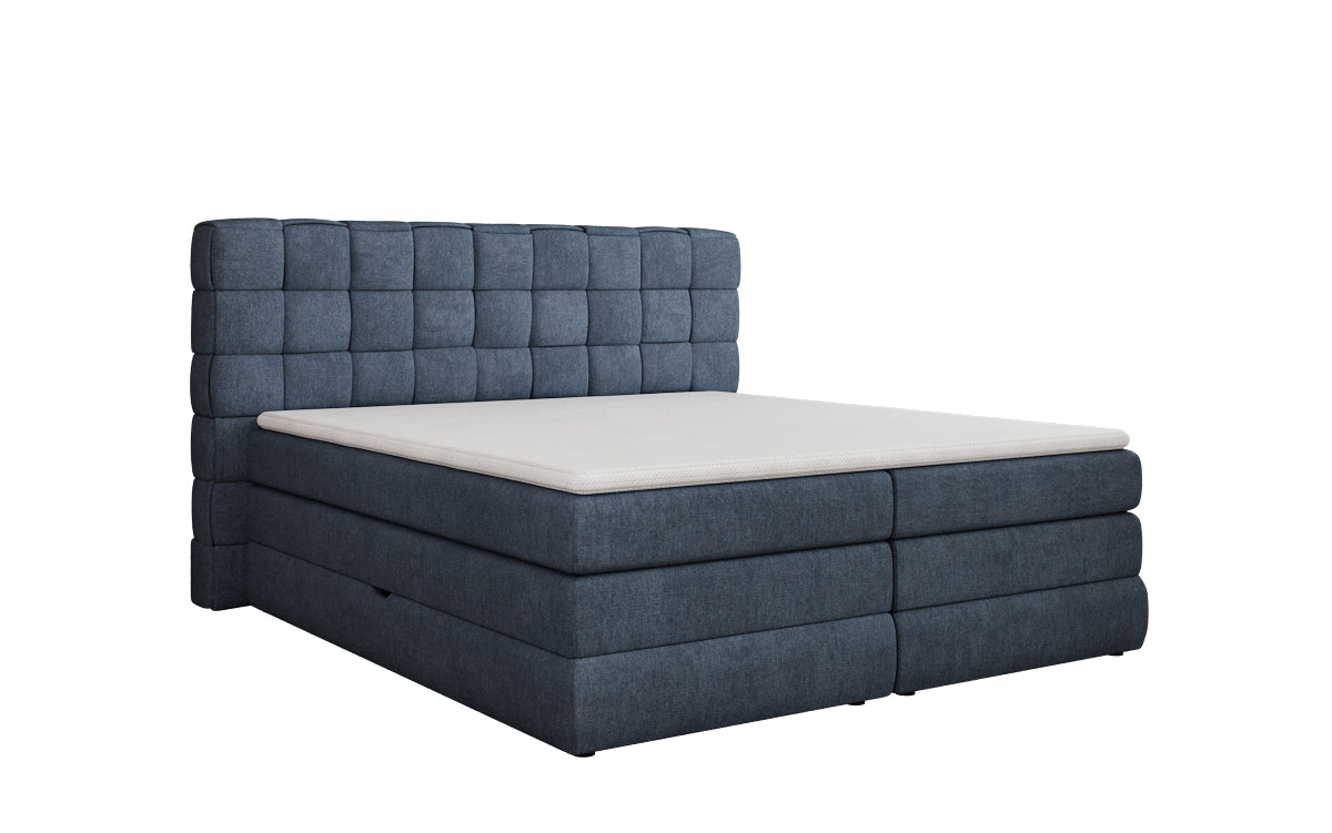 Boxspringbett Trama mit Stauraum in Stoff