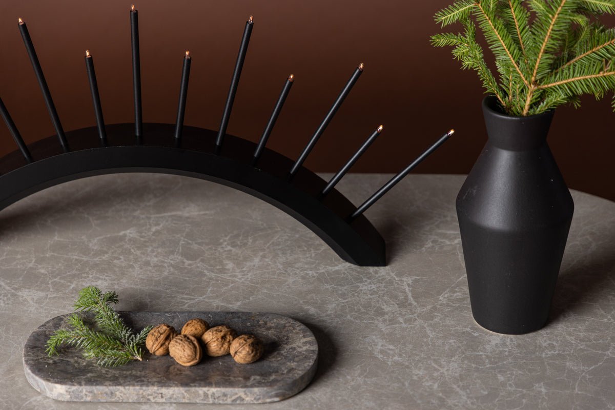 Weihnachtsbeleuchtung Lumin - Rundbogenbeleuchtung in Schwarz