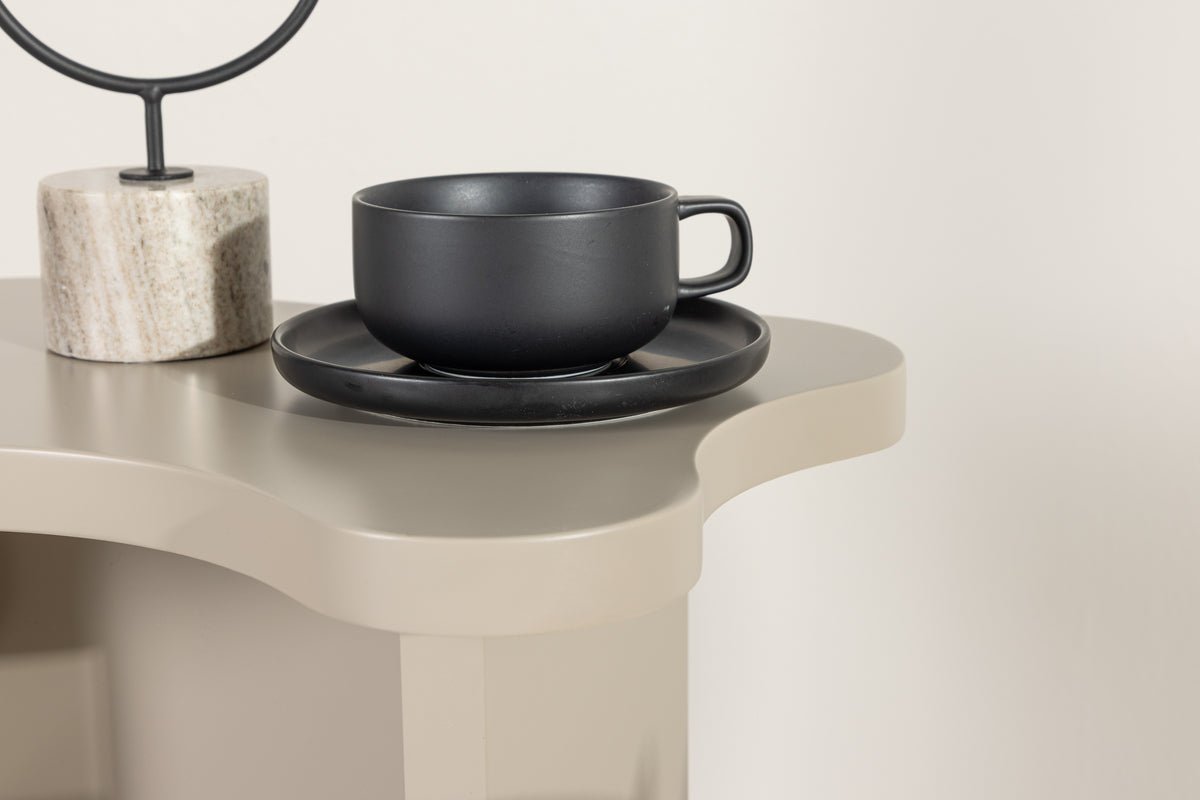 Beistelltisch Naxos – in elegantem Hellbraun