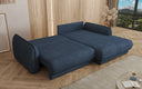 Designer Ecksofa Mojave II Stoff mit Schlaffunktion und Stauraum