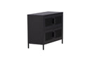 Kommode Berit – Industrial Design in Schwarz