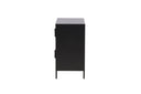 Kommode Berit – Industrial Design in Schwarz