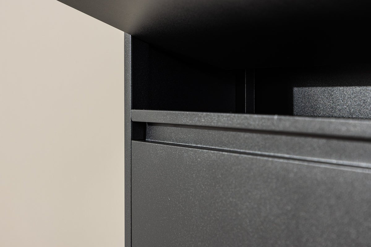 Schuhregal Nuvio – Schwarz, Modern Minimal