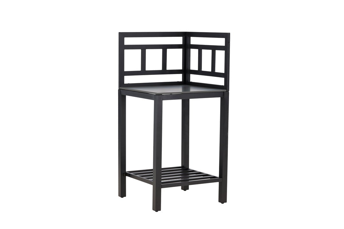 Garten Ablagetisch Vani – Outdoor-Küchenmodul mit Stein-Arbeitsfläche