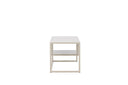 Designer TV-Lowboard Arvigo – Beige/Schwarz, Matt, aus Stahl