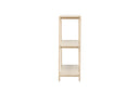 Regal Heim – 3-Etagen Regal in Whitewash