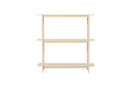 Regal Heim – 3-Etagen Regal in Whitewash