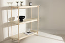 Regal Heim – 3-Etagen Regal in Whitewash